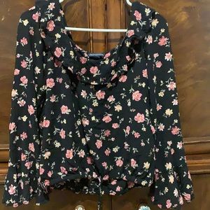 American Eagle size medium black long-sleeve